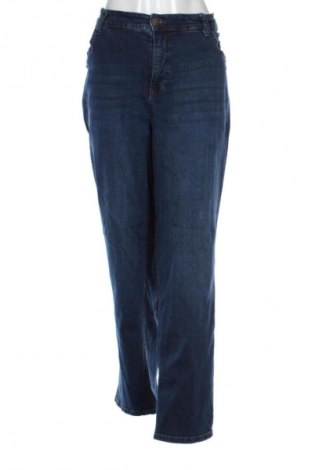 Blugi de femei Terra & Sky, Mărime 3XL, Culoare Albastru, Preț 100,99 Lei