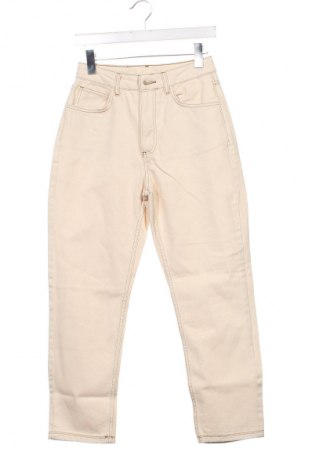 Damskie jeansy Unbranded, Rozmiar XS, Kolor Beżowy, Cena 66,39 zł