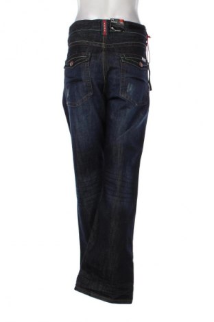 Damskie jeansy Unbranded, Rozmiar XXL, Kolor Niebieski, Cena 124,48 zł