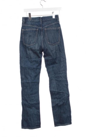 Blugi de femei Zara, Mărime XS, Culoare Albastru, Preț 93,99 Lei