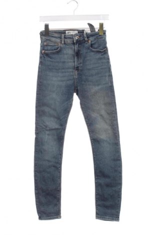 Дамски дънки Zara, Размер M, Цвят Син, Цена 62,99 лв.