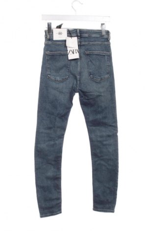 Дамски дънки Zara, Размер M, Цвят Син, Цена 62,99 лв.