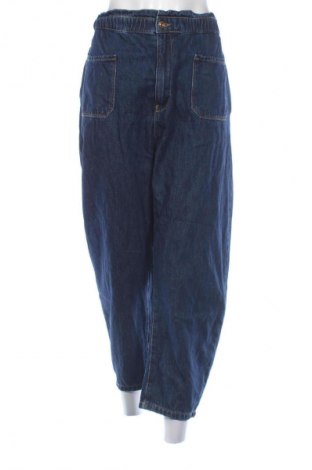 Дамски дънки Zara, Размер XL, Цвят Син, Цена 26,98 лв.