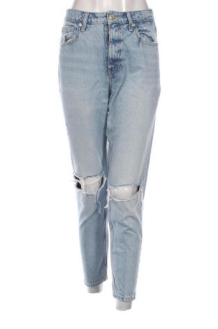 Damskie jeansy Zara, Rozmiar S, Kolor Niebieski, Cena 40,99 zł