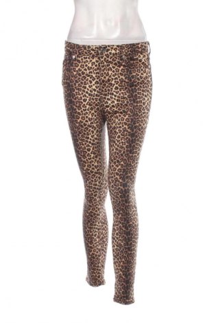 Дамски дънки Zara, Размер M, Цвят Многоцветен, Цена 27,99 лв.