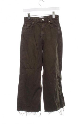 Γυναικείο Τζίν Zara, Μέγεθος XS, Χρώμα Πράσινο, Τιμή 17,99 €