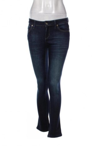 Damskie jeansy Zara, Rozmiar S, Kolor Niebieski, Cena 62,92 zł