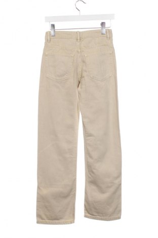 Damskie jeansy Zara, Rozmiar XS, Kolor Beżowy, Cena 62,07 zł