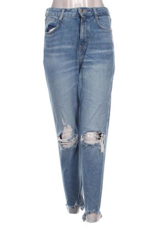 Blugi de femei Zara, Mărime S, Culoare Albastru, Preț 93,99 Lei