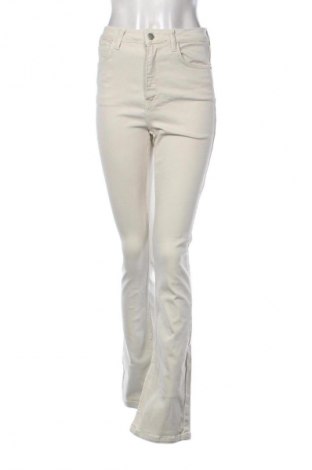 Damskie jeansy Zara, Rozmiar S, Kolor Beżowy, Cena 62,92 zł