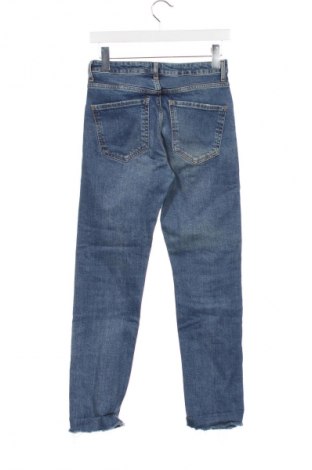 Blugi de femei Zara, Mărime XXS, Culoare Albastru, Preț 71,00 Lei