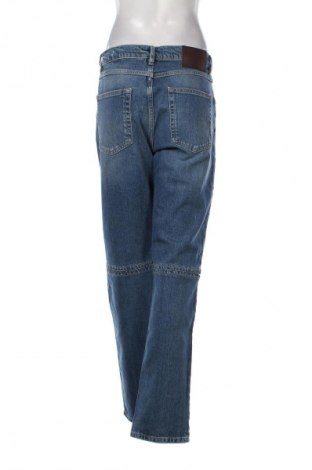 Damskie jeansy Zara, Rozmiar L, Kolor Niebieski, Cena 62,07 zł