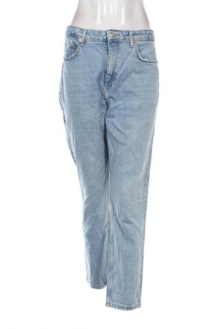Blugi de femei Zara, Mărime L, Culoare Albastru, Preț 93,99 Lei