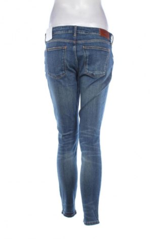 Damskie jeansy Zara, Rozmiar L, Kolor Niebieski, Cena 142,53 zł