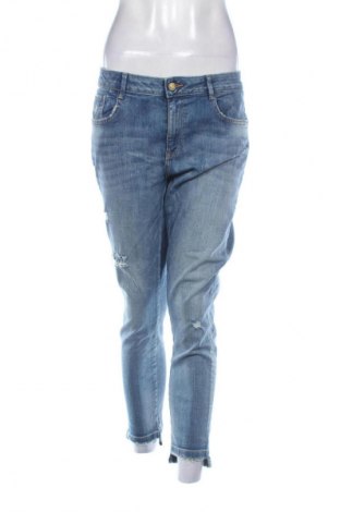 Damskie jeansy Zara, Rozmiar XL, Kolor Niebieski, Cena 104,62 zł