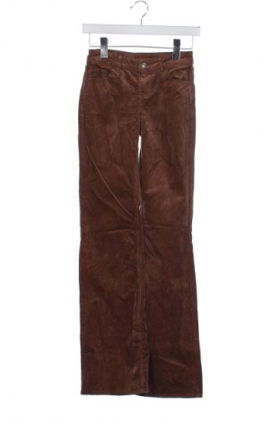 Damen Cordhose H&M Divided, Größe XXS, Farbe Braun, Preis 12,99 €
