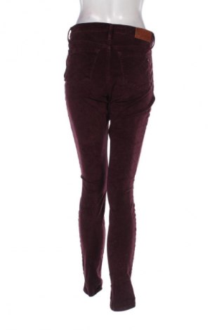 Pantaloni de velvet de femei Tommy Hilfiger, Mărime L, Culoare Roșu, Preț 123,99 Lei