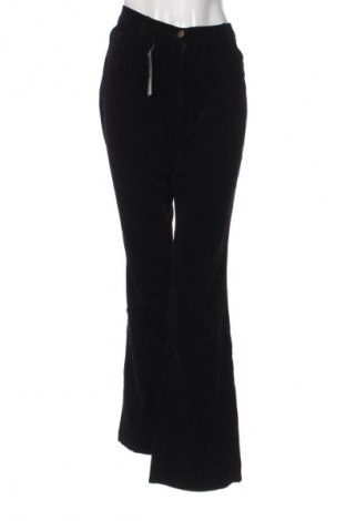Pantaloni de velvet de femei Unbranded, Mărime L, Culoare Negru, Preț 121,99 Lei
