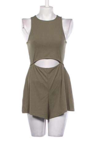 Дамски къс гащеризон H&M Divided, Размер M, Цвят Зелен, Цена 16,99 лв.