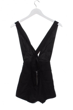 Дамски къс гащеризон H&M Divided, Размер XXS, Цвят Черен, Цена 14,99 лв.