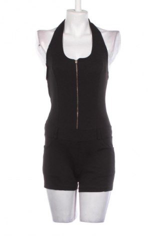 Salopetă scurtă de damă Made In Italy, Mărime M, Culoare Negru, Preț 102,99 Lei