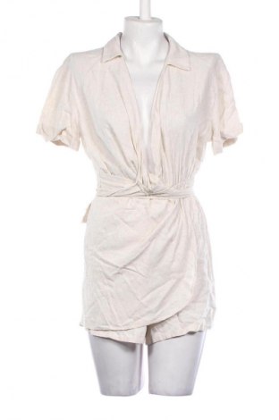 Women's short jumpsuit Mango, Μέγεθος S, Χρώμα Εκρού, Τιμή 25,00 €