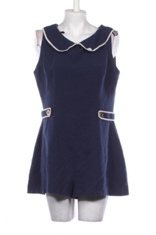 Kurzer Damenoverall River Island, Größe L, Farbe Blau, Preis € 24,48