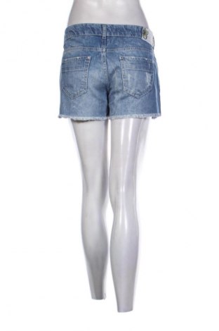 Pantaloni scurți de femei Bershka, Mărime L, Culoare Albastru, Preț 41,99 Lei