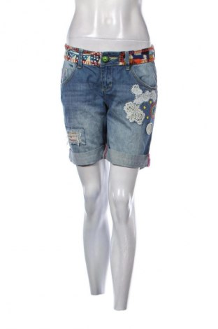 Damen Shorts Desigual, Größe M, Farbe Blau, Preis € 24,48