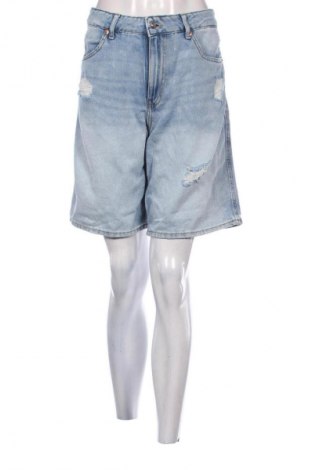 Pantaloni scurți de femei H&M Divided, Mărime M, Culoare Albastru, Preț 50,00 Lei