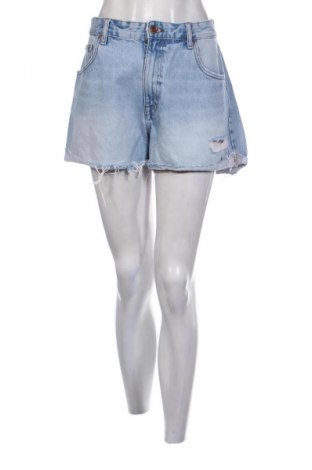 Damskie szorty Pull&Bear, Rozmiar L, Kolor Niebieski, Cena 43,68 zł