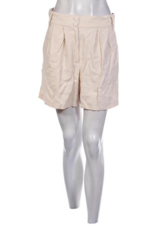 Pantaloni scurți de femei Sinsay, Mărime M, Culoare Ecru, Preț 40,99 Lei
