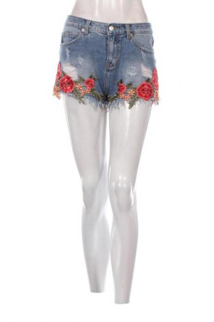 Pantaloni scurți de femei Water, Mărime M, Culoare Albastru, Preț 50,00 Lei