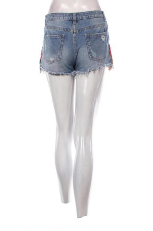 Pantaloni scurți de femei Water, Mărime M, Culoare Albastru, Preț 50,00 Lei