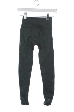 Dámske legíny  Gymshark, Veľkosť XS, Farba Zelená, Cena  15,95 €