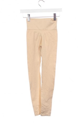 Damskie legginsy TALA, Rozmiar XS, Kolor ecru, Cena 78,00 zł