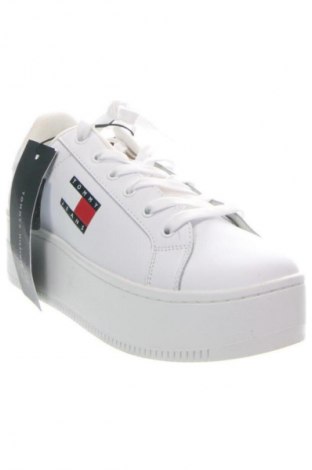 Încălțăminte de damă Tommy Jeans, Mărime 37, Culoare Alb, Preț 582,50 Lei