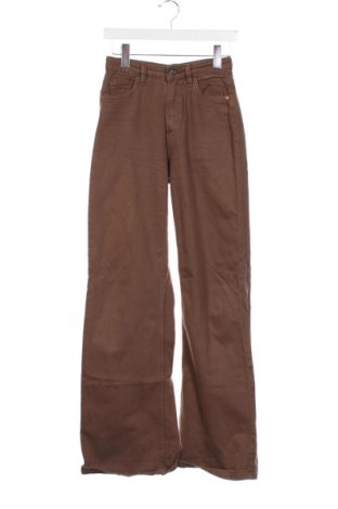 Dámské kalhoty  Bershka, Velikost XS, Barva Hnědá, Cena  367,00 Kč
