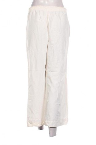 Pantaloni de femei H&M, Mărime XL, Culoare Ecru, Preț 76,32 Lei