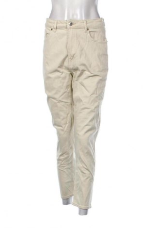 Pantaloni de femei H&M, Mărime M, Culoare Ecru, Preț 100,99 Lei