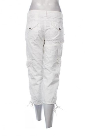 Pantaloni de femei H&M L.O.G.G., Mărime S, Culoare Alb, Preț 77,17 Lei