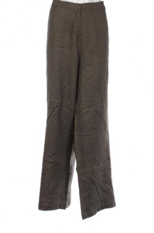 Damskie spodnie La Redoute Taillissime, Rozmiar 4XL, Kolor Brązowy, Cena 94,38 zł