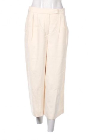 Pantaloni de femei Mango, Mărime S, Culoare Ecru, Preț 89,47 Lei
