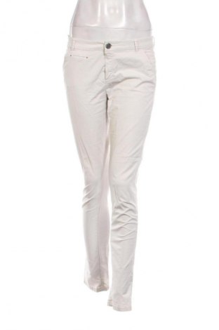 Damskie spodnie Massimo Dutti, Rozmiar S, Kolor ecru, Cena 142,53 zł