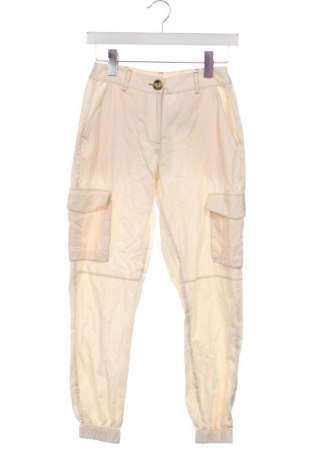Pantaloni de femei Noisy May, Mărime XXS, Culoare Ecru, Preț 244,74 Lei