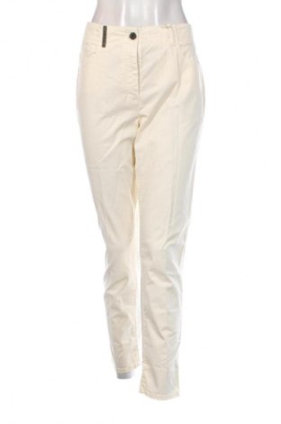 Damenhose Peserico, Größe XL, Farbe Ecru, Preis 182,99 €