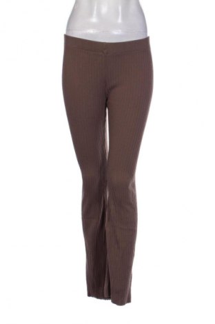 Pantaloni de femei Pull&Bear, Mărime M, Culoare Maro, Preț 76,32 Lei