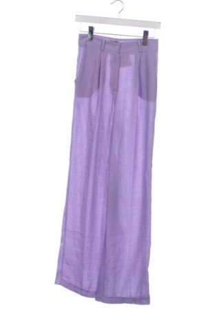 Pantaloni de femei Unbranded, Mărime XS, Culoare Mov, Preț 76,32 Lei