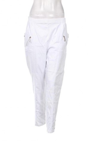Damskie spodnie Unbranded, Rozmiar XL, Kolor ecru, Cena 44,99 zł