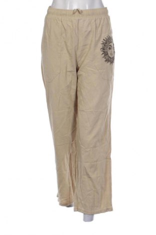 Damskie spodnie Unbranded, Rozmiar XL, Kolor Beżowy, Cena 67,41 zł